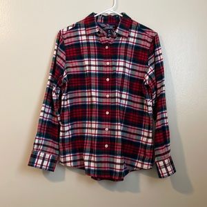 Lands’ End flannel shirt